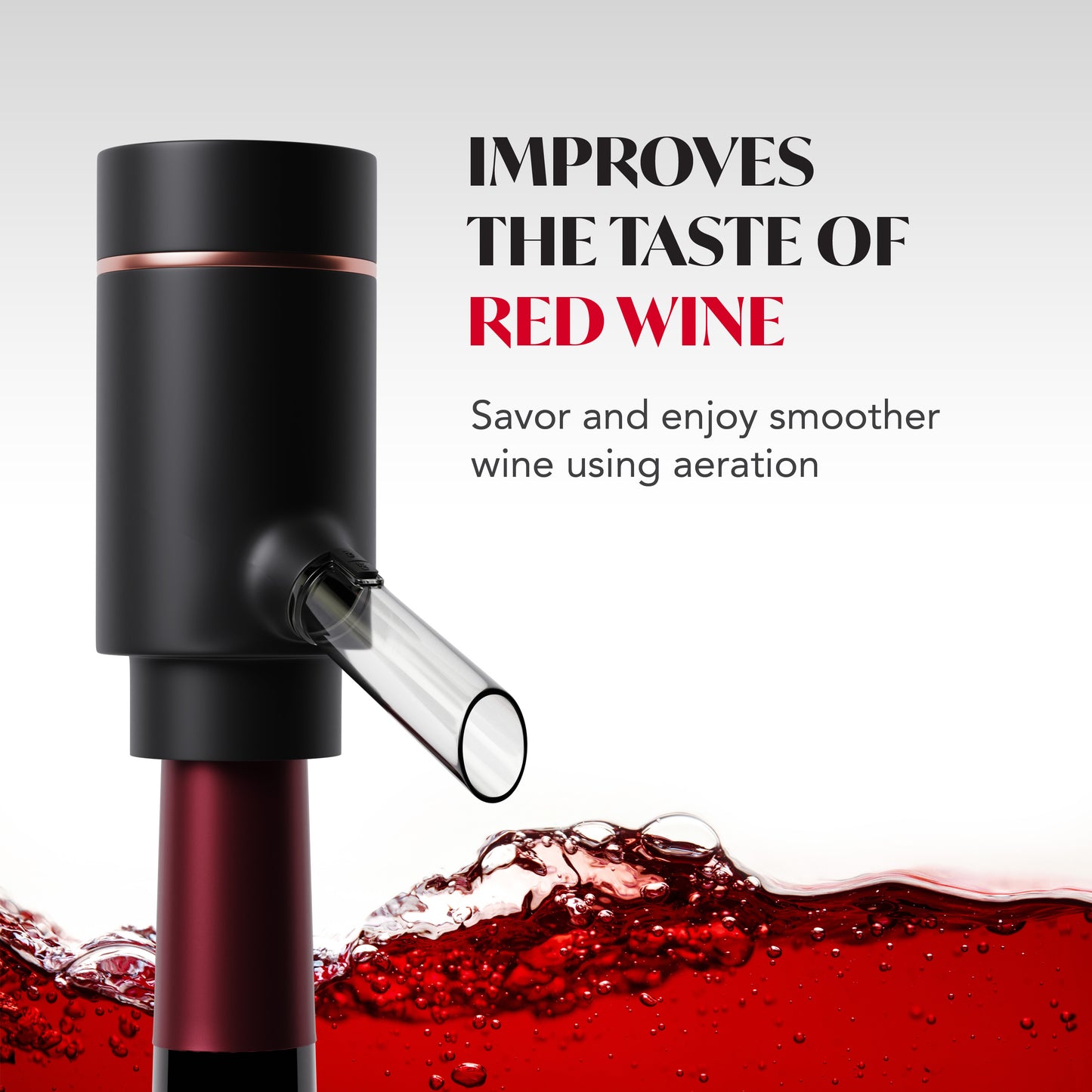 Electric Wine Aerator and Dispenser Set