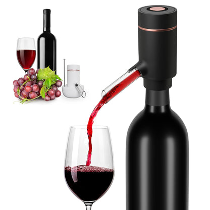 Electric Wine Aerator and Dispenser Set